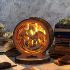 Mechanical Dragon Night Light - KAAYEE Puzzle