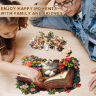 Meow Stories Wooden Jigsaw Puzzle - KAAYEE Puzzle