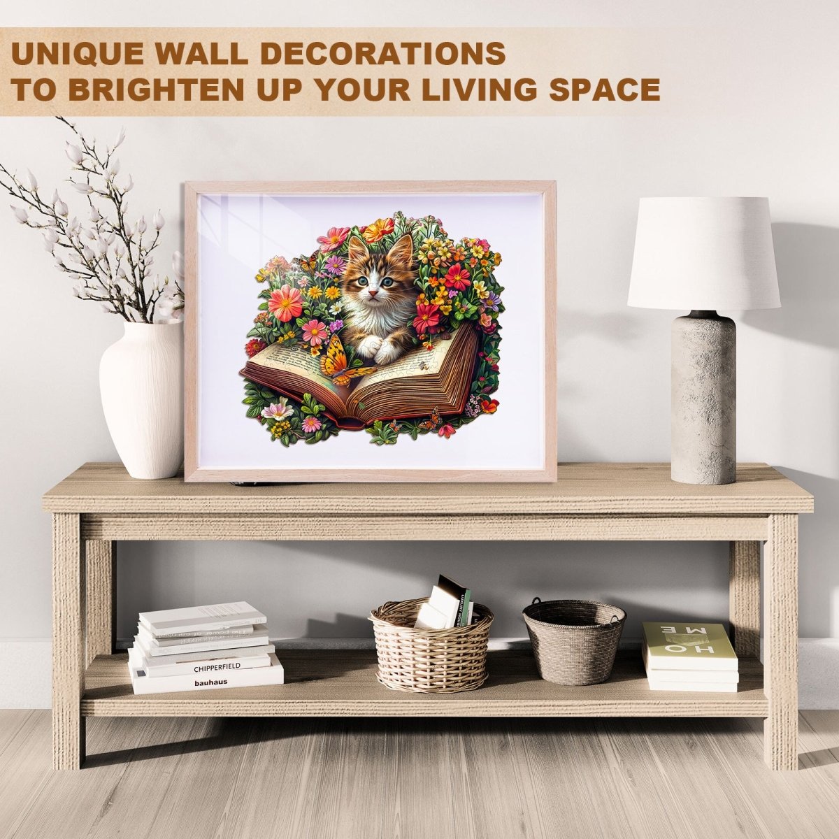 Meow Stories Wooden Jigsaw Puzzle - KAAYEE Puzzle