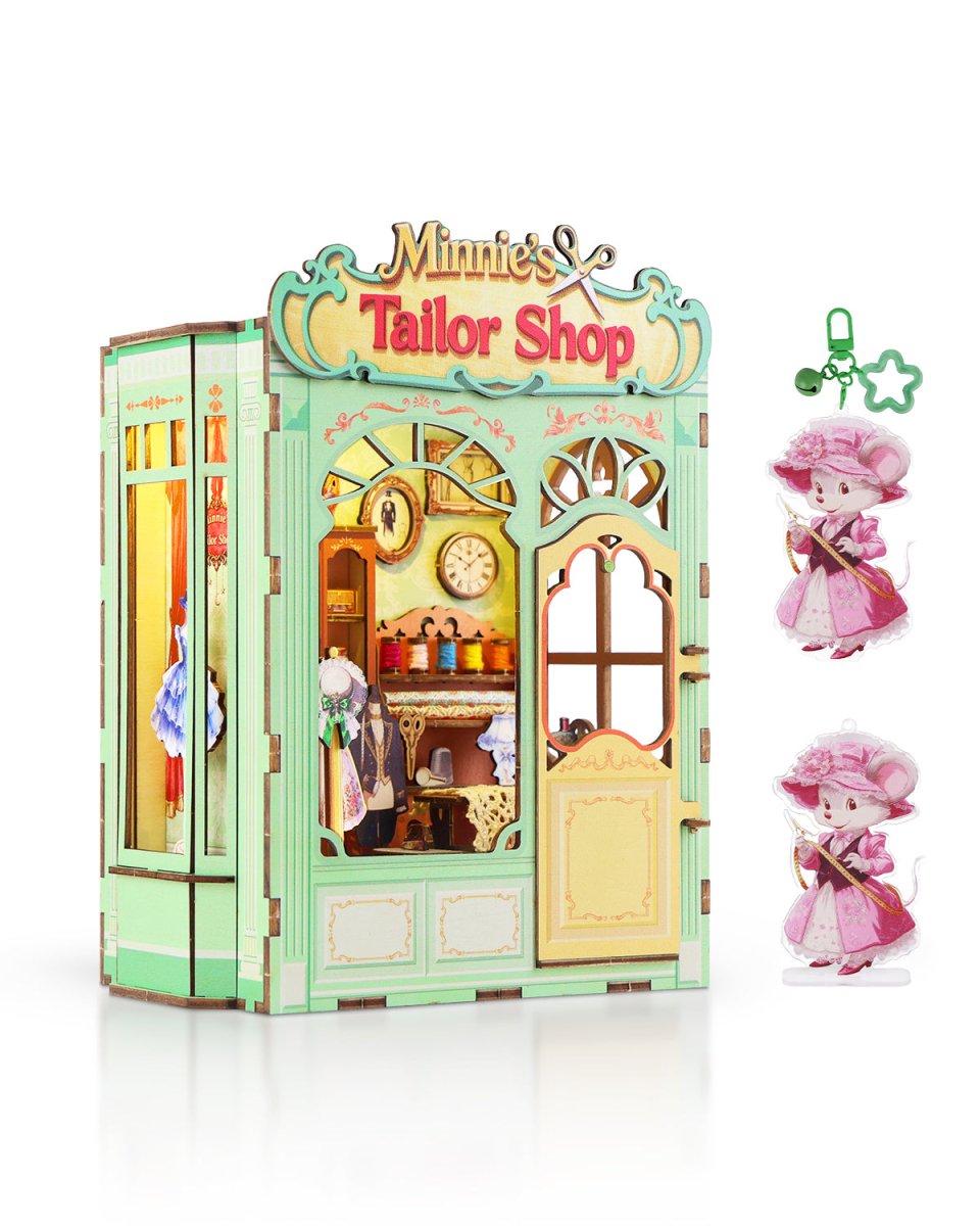 Minnie's Tailor Shop Book Nook Kit - KAAYEE Puzzle
