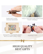 Money loves me Wooden Jigsaw Puzzle - KAAYEE Puzzle