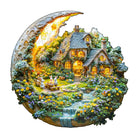 Moonlight Garden - 2 Wooden Jigsaw Puzzle - KAAYEE Puzzle