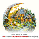 Moonlight Garden - 2 Wooden Jigsaw Puzzle - KAAYEE Puzzle