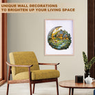 Moonlight Garden - 2 Wooden Jigsaw Puzzle - KAAYEE Puzzle