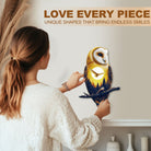 Moonlight Snow Owl Wooden Jigsaw Puzzle - KAAYEE Puzzle