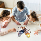 Mountain View Eagle Wooden Jigsaw Puzzle - KAAYEE Puzzle