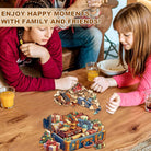 Music Gift Box Wooden Jigsaw Puzzle - KAAYEE Puzzle