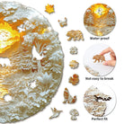 Mysterious Forest Wooden Jigsaw Puzzle - KAAYEE Puzzle