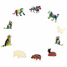 MYSTERIOUS LEOPARD Wooden Jigsaw Puzzle - KAAYEE Puzzle