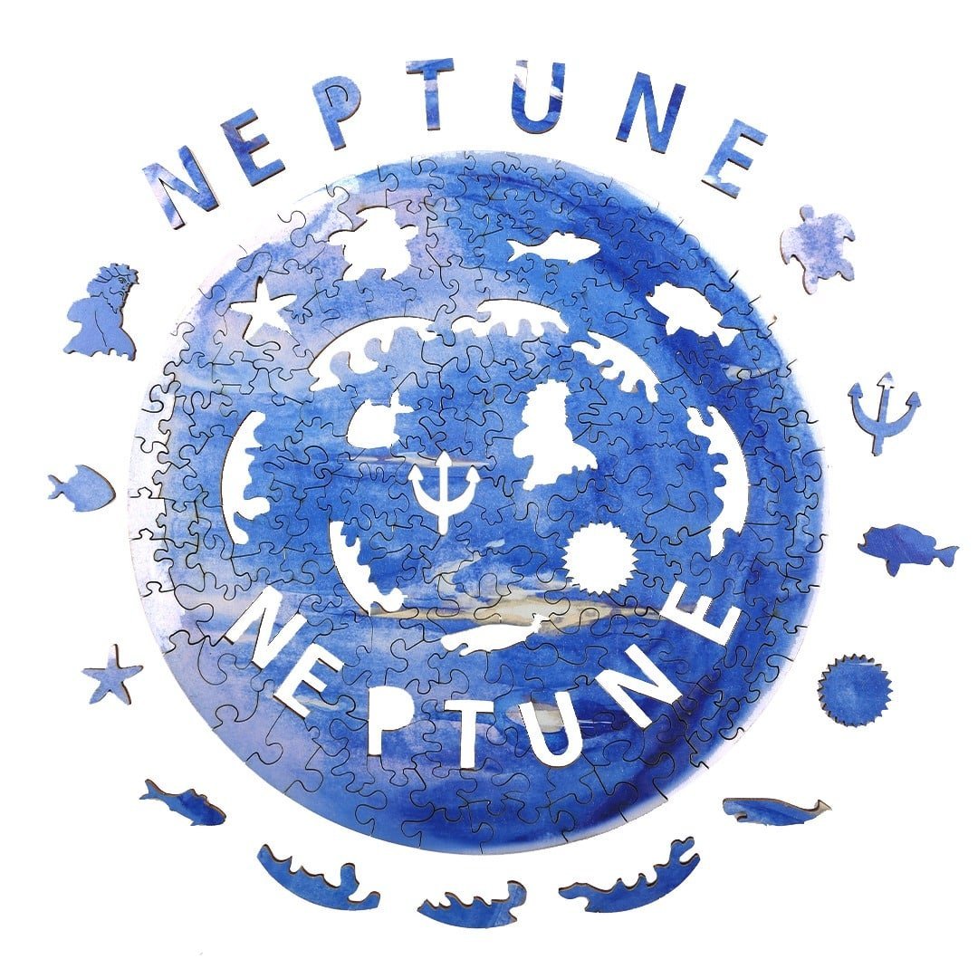 NEPTUNE Wooden Jigsaw Puzzle - KAAYEE Puzzle