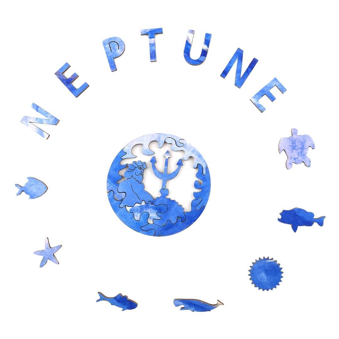 NEPTUNE Wooden Jigsaw Puzzle - KAAYEE Puzzle