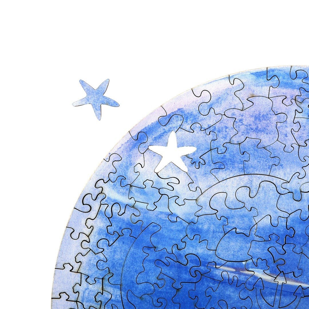 NEPTUNE Wooden Jigsaw Puzzle - KAAYEE Puzzle