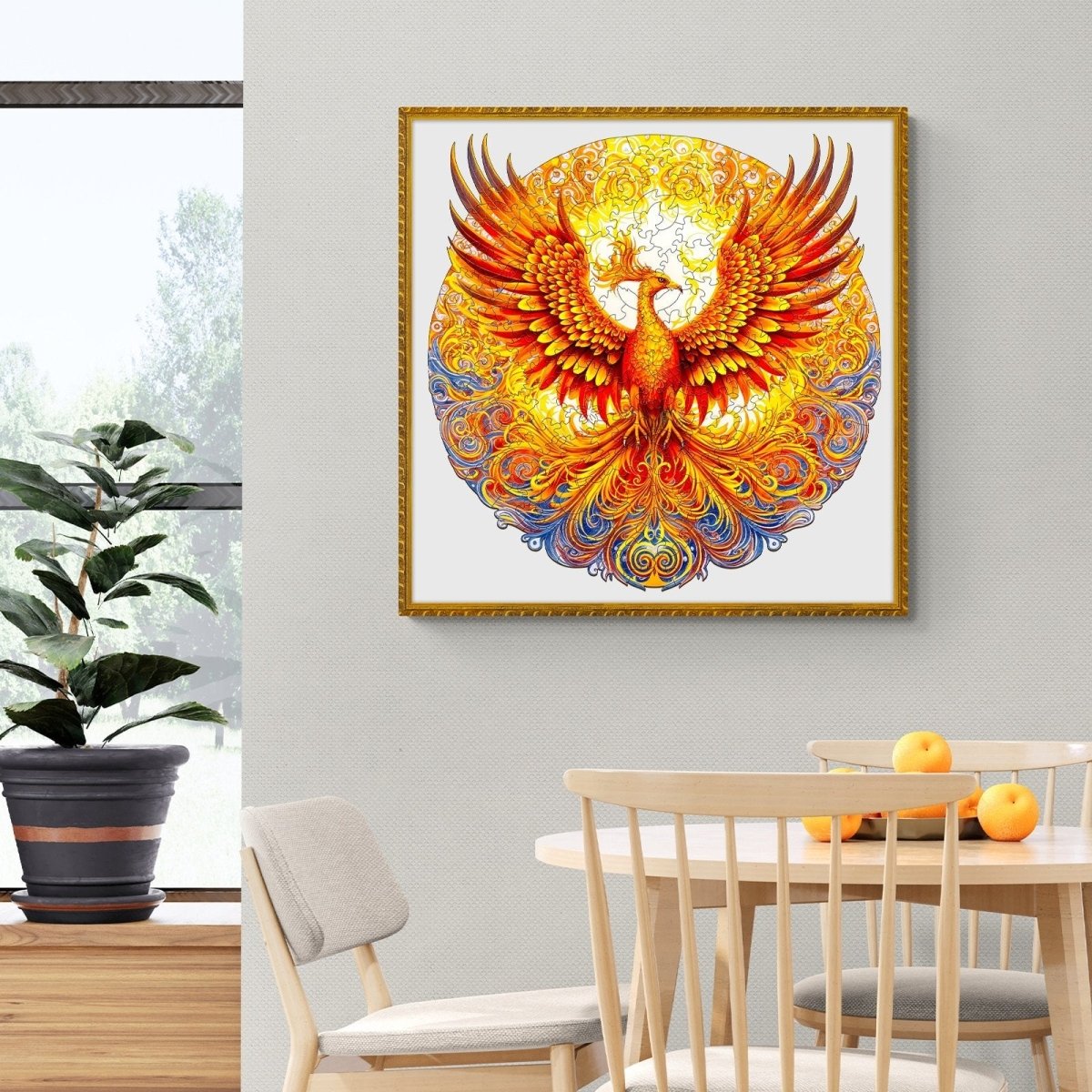 Noble Phoenix Wooden Jigsaw Puzzle - KAAYEE Puzzle