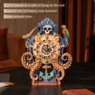 Octopus Monster Wooden Clock Kit - KAAYEE Puzzle