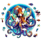 Octopus Wooden Jigsaw Puzzle - KAAYEE Puzzle