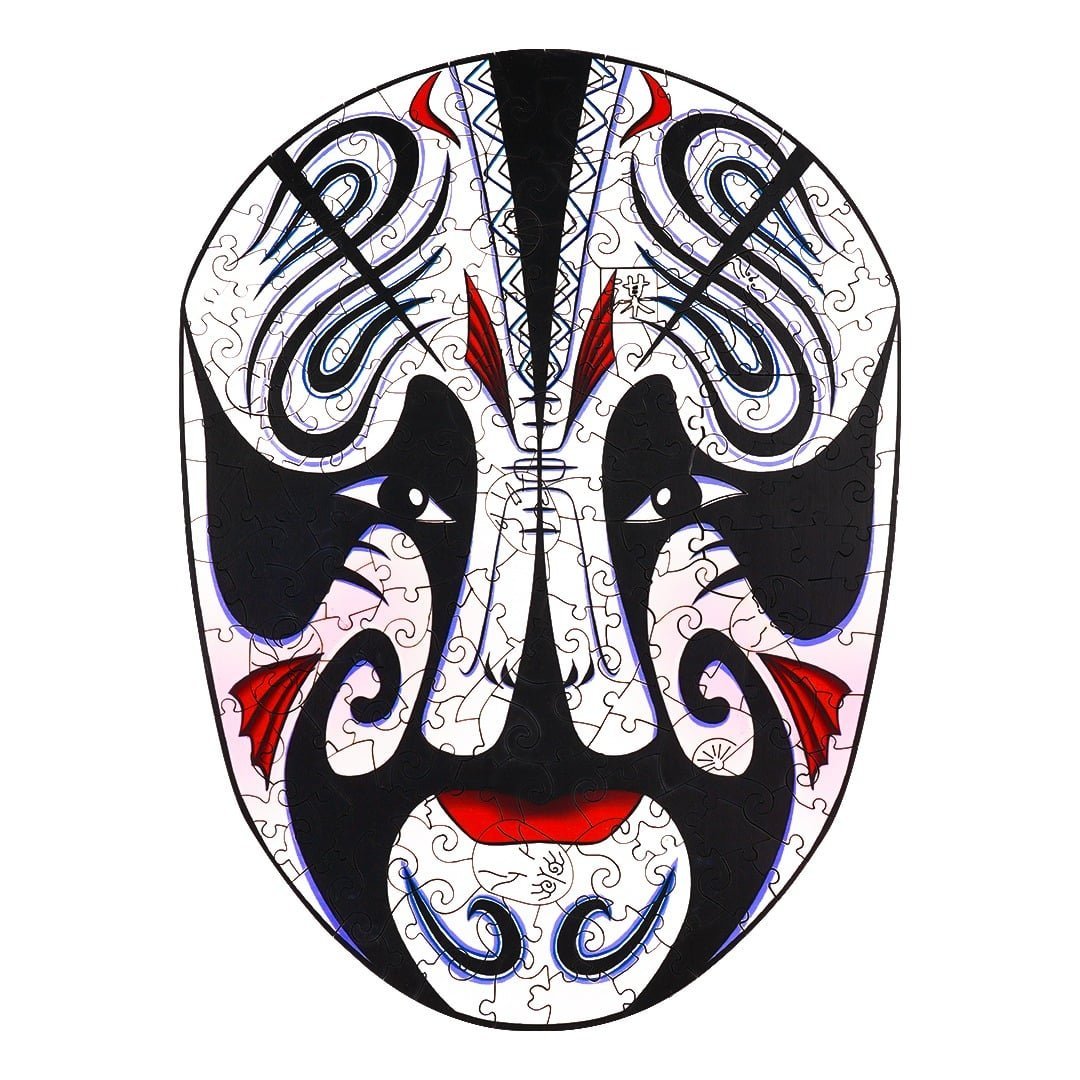 OPERA MASK ADVISER Wooden Jigsaw Puzzle - KAAYEE Puzzle
