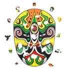 OPERA MASK GLADIATOR Wooden Jigsaw Puzzle - KAAYEE Puzzle