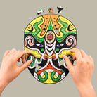 OPERA MASK GLADIATOR Wooden Jigsaw Puzzle - KAAYEE Puzzle