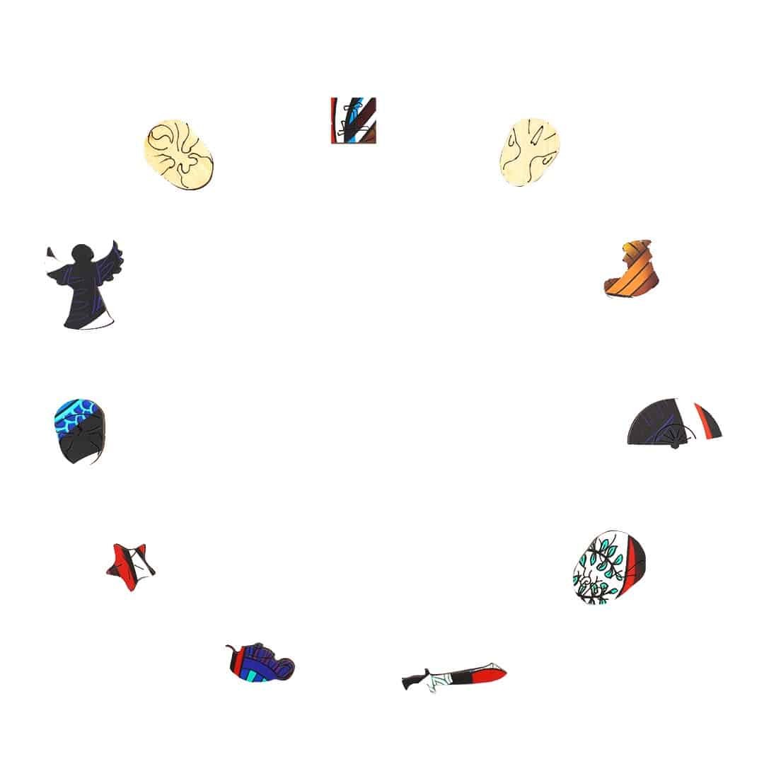 OPREA MASK INTEGRITY Wooden Jigsaw Puzzle - KAAYEE Puzzle