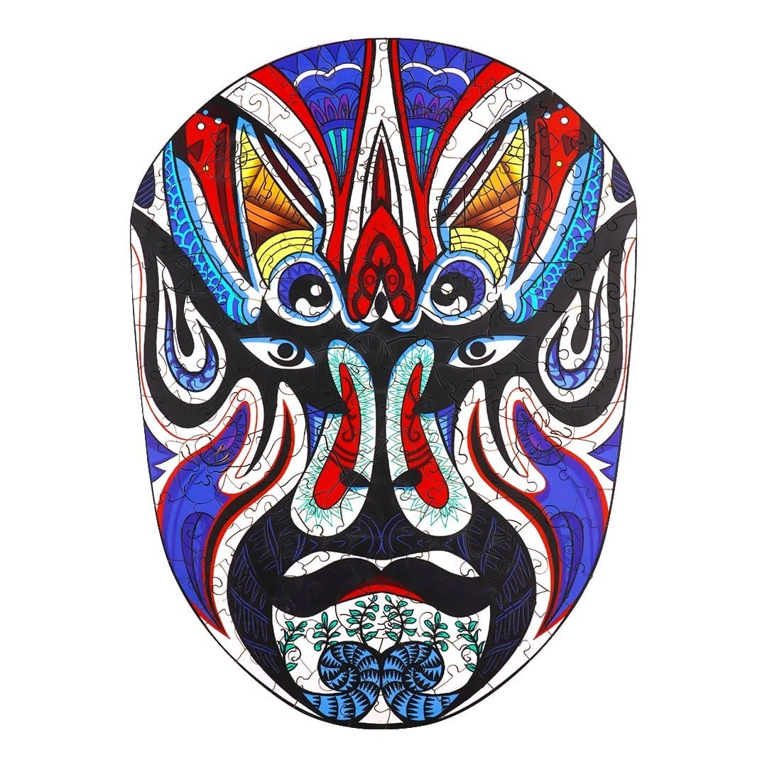 OPREA MASK INTEGRITY Wooden Jigsaw Puzzle - KAAYEE Puzzle