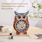 Owl Clock DIY Wooden Puzzle - KAAYEE Puzzle