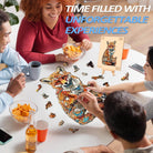 Parent Child Fox Wooden Jigsaw Puzzle - KAAYEE Puzzle