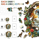 Parent Child Koala Wooden Jigsaw Puzzle - KAAYEE Puzzle