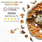 Parent Child Owl Wooden Jigsaw Puzzle - KAAYEE Puzzle
