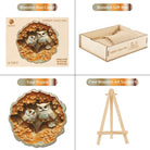 Parent Child Owl Wooden Jigsaw Puzzle - KAAYEE Puzzle