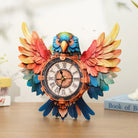 Parrot Wooden Clock Kit - KAAYEE Puzzle