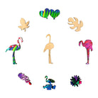 PASSIONATE FLAMINGO Wooden Jigsaw Puzzle - KAAYEE Puzzle