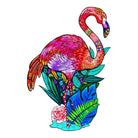 PASSIONATE FLAMINGO Wooden Jigsaw Puzzle - KAAYEE Puzzle