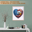 Patriotic Eagle - 1 Wooden Jigsaw Puzzle - KAAYEE Puzzle