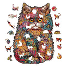 Persian Cat Wooden Jigsaw Puzzle - KAAYEE Puzzle