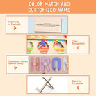 Personalized Baby Name Wooden Magnetic Maze Puzzle with Ice - cream Theme - KAAYEE Puzzle