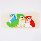 Personalized Baby Name Wooden Puzzle with Stacking Animals - KAAYEE Puzzle