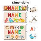 Personalized Baby Wooden Jigsaw Puzzle - KAAYEE Puzzle
