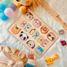 Personalized Baby Wooden Jigsaw Puzzle - KAAYEE Puzzle