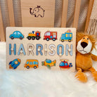 Personalized Baby Wooden Jigsaw Puzzle - KAAYEE Puzzle