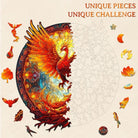 Phoenix Wooden Jigsaw Puzzle - KAAYEE Puzzle