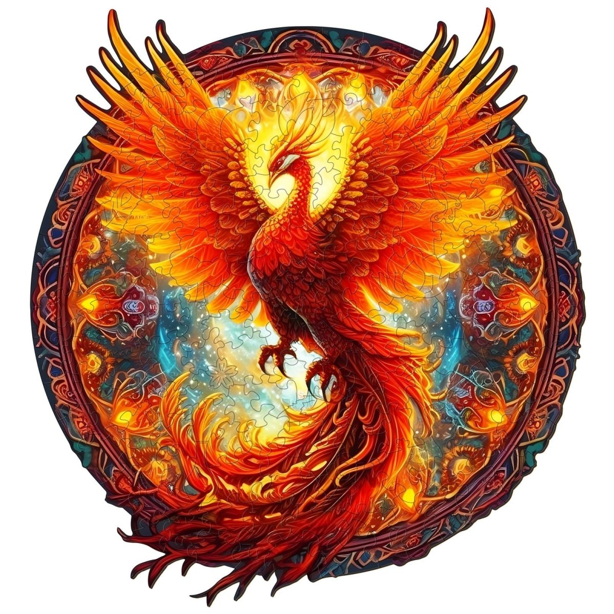 Phoenix Wooden Jigsaw Puzzle - KAAYEE Puzzle