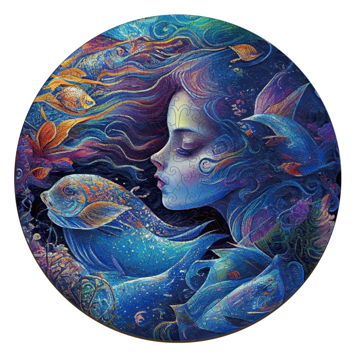 Pisces Wooden Jigsaw Puzzle - KAAYEE Puzzle