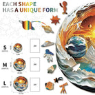 Planet Travel Wooden Jigsaw Puzzle - KAAYEE Puzzle