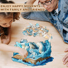 Polar Bears Story Wooden Jigsaw Puzzle - KAAYEE Puzzle