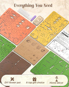 Potted Cactus DIY Wooden Kit - KAAYEE Puzzle