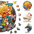 Prosperous Bloom Flower Wooden Jigsaw Puzzle - KAAYEE Puzzle
