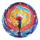 PSYCHEDELIC GIRL Wooden Jigsaw Puzzle - KAAYEE Puzzle