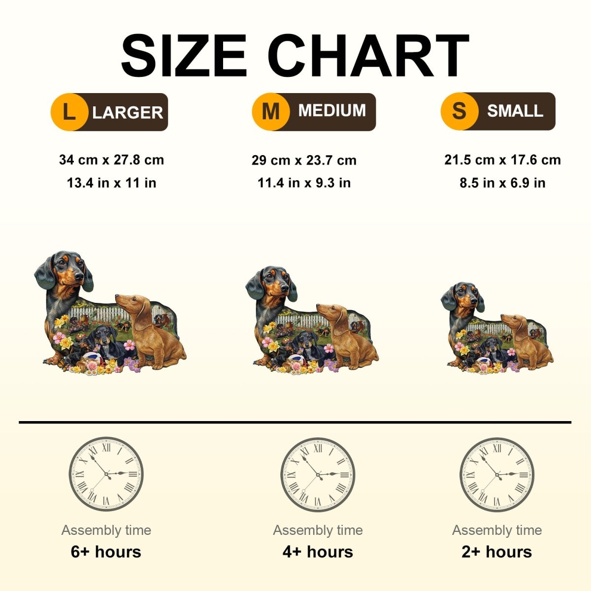 Puppy Garden Wooden Jigsaw Puzzle - KAAYEE Puzzle