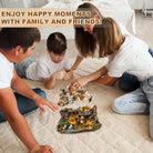 Rabbit’s Tree House Wooden Jigsaw Puzzle - KAAYEE Puzzle