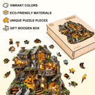 Rabbit’s Tree House Wooden Jigsaw Puzzle - KAAYEE Puzzle